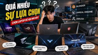 Chọn Laptop Đồ Họa 2026 Dưới 50 Triệu: 7 Máy Đáng Mua